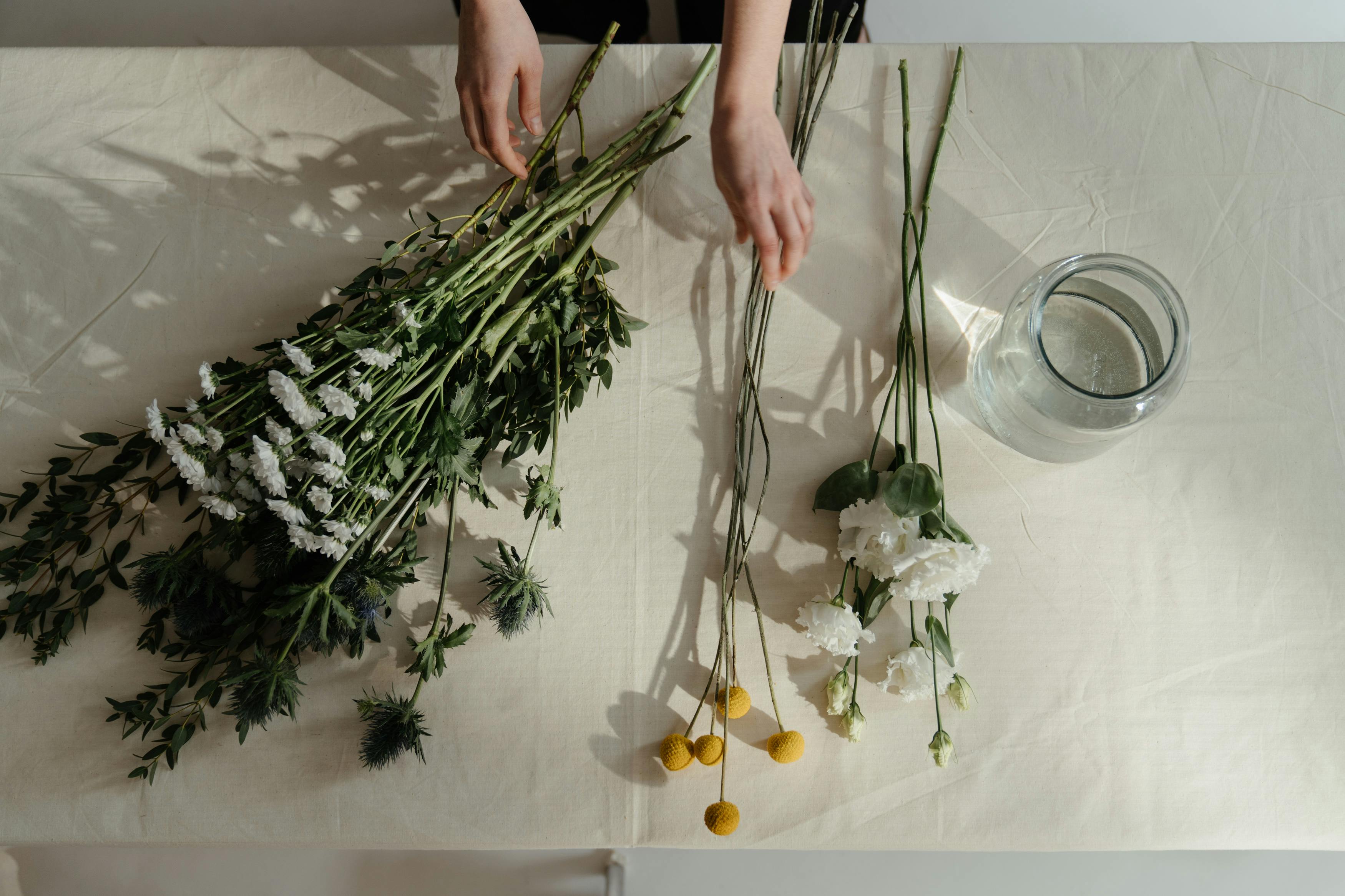 Event Floral Styling Background